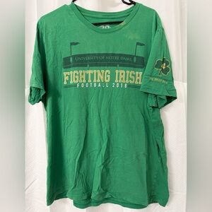 University of Notre Dame Fighting Irish “The Shirt” 2018 Green Football T-Shirt